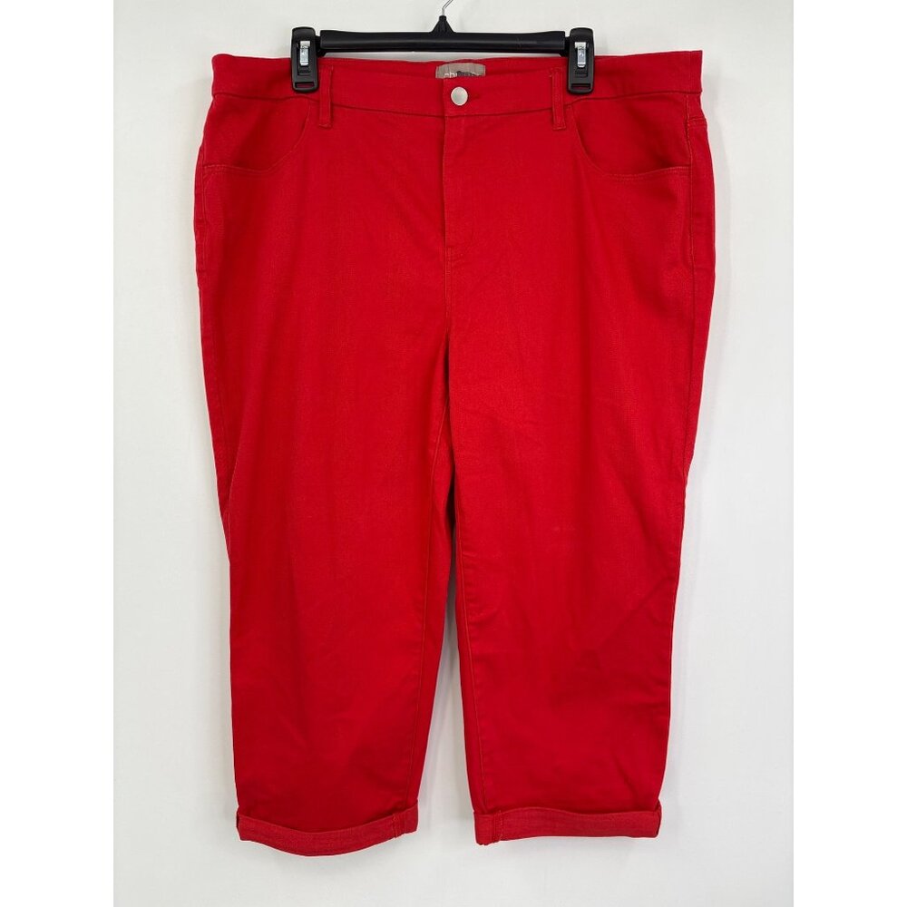 Chico's Red Capris